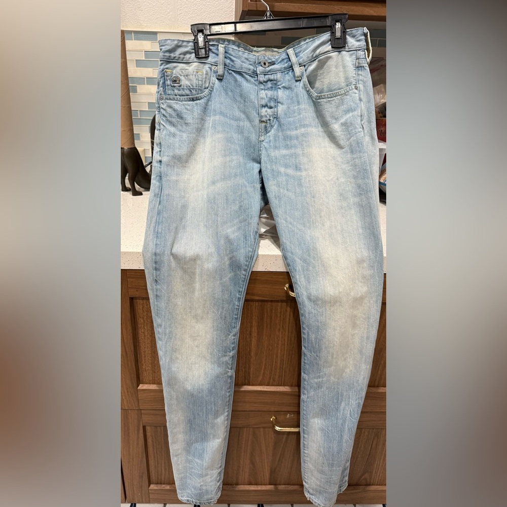 Scotch & Soda Light Blue Slim Straight Jeans
